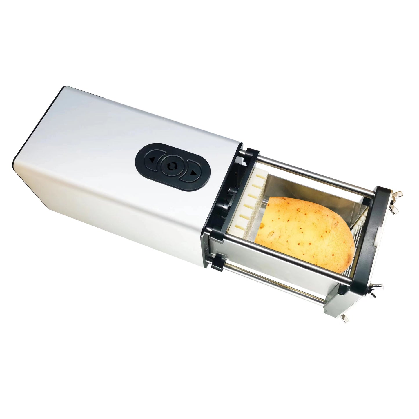 Electric French Fry Cutter With Blades Stainless Steel Vegetable Potato Carrot For Commercial Household