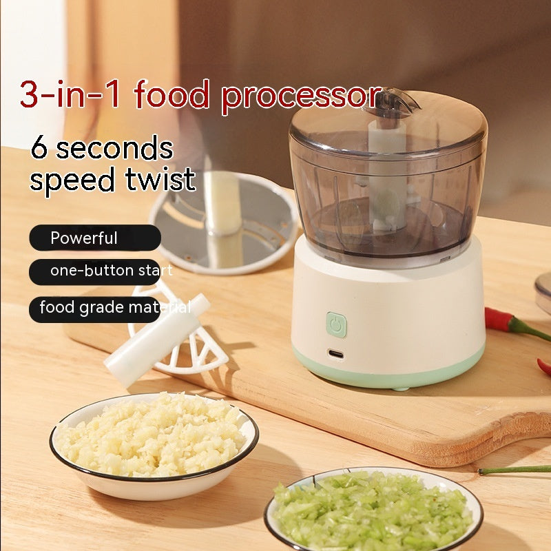 Mini Meat Grinder Household Electric Multi-function Filling Intelligent Cooking Machine