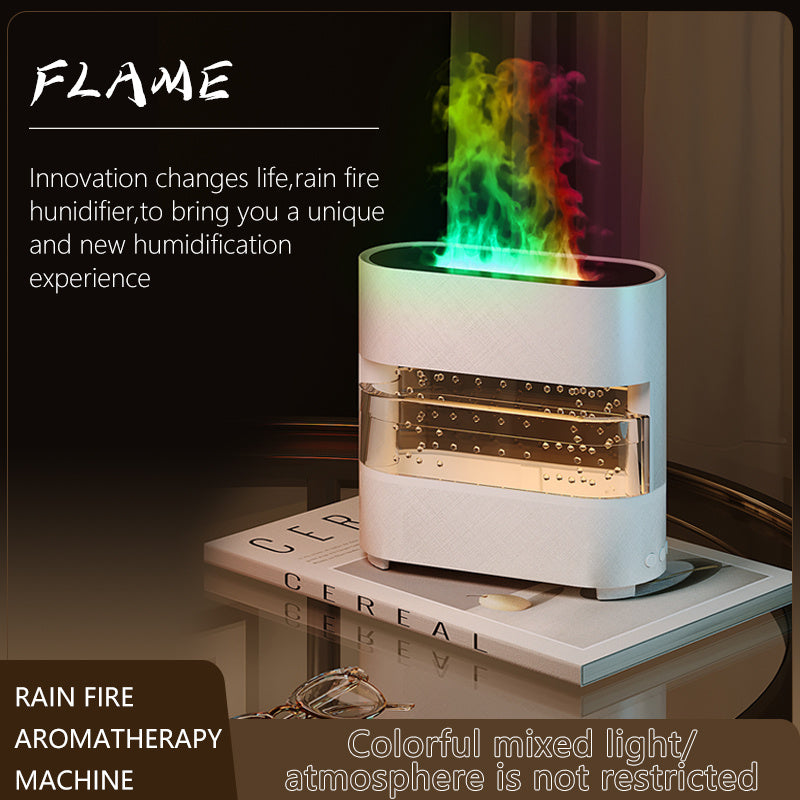 2024 New Products Rain Cloud Fire Humidifier Water Drip Novedades